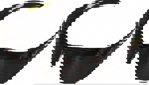 Safety Glass: Scratch-Resistant, Polycarbonate, Smoke Lenses, Full-Framed, UV Protection